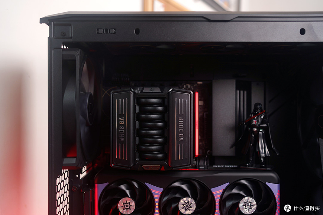 黑武士—9900X+ProArt X870+RTX5080+酷冷HAF II 500机箱装机分享