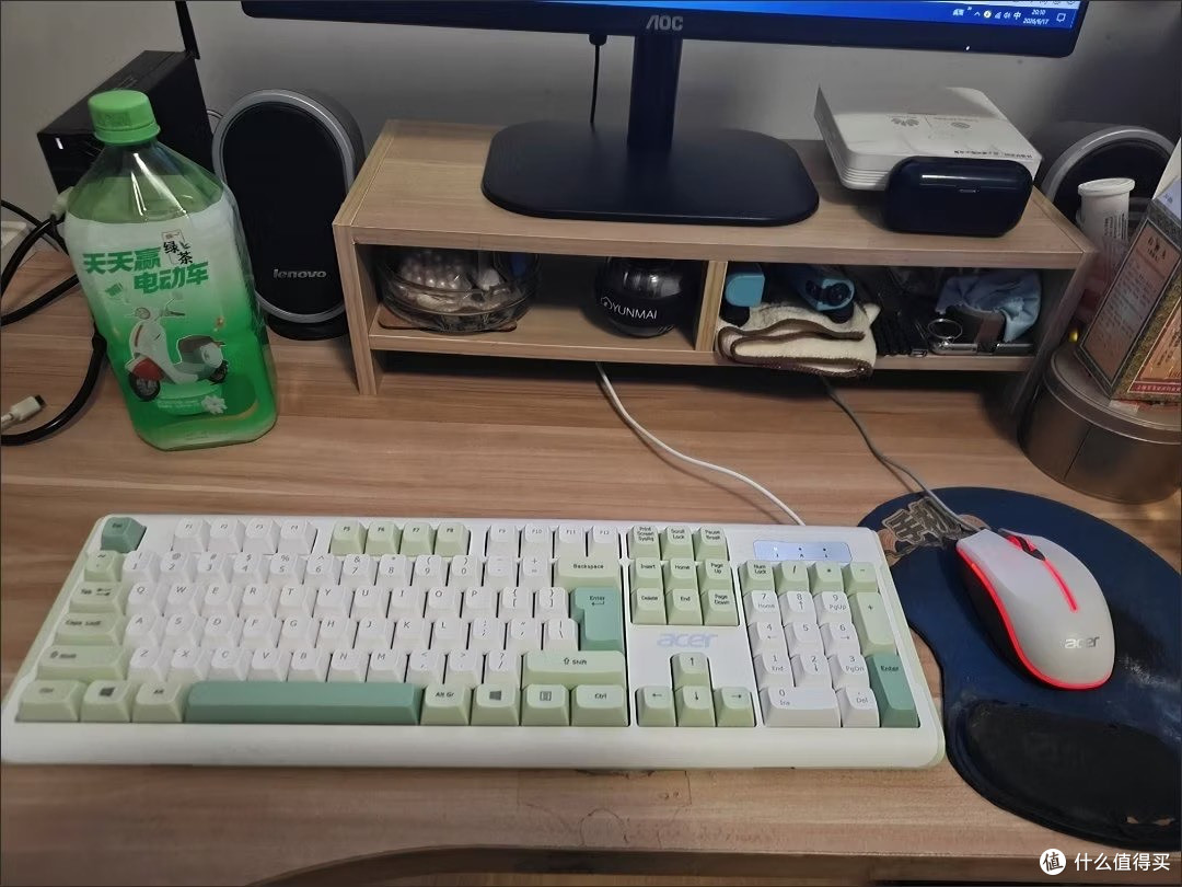 搭配键鼠音响，办公使用体验更