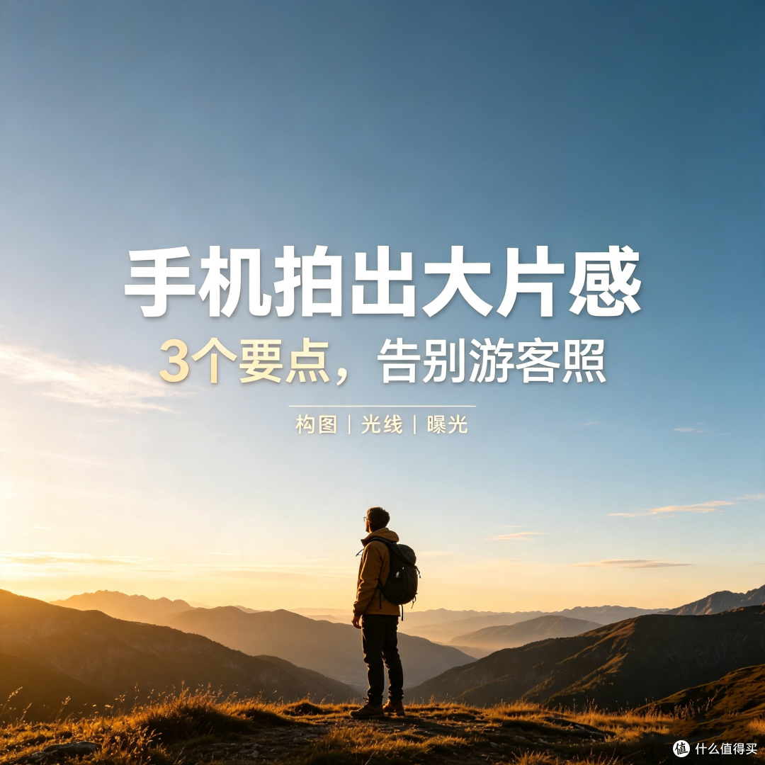 告别游客照！5个零成本拍照技巧，手机随手拍出高级大片✨