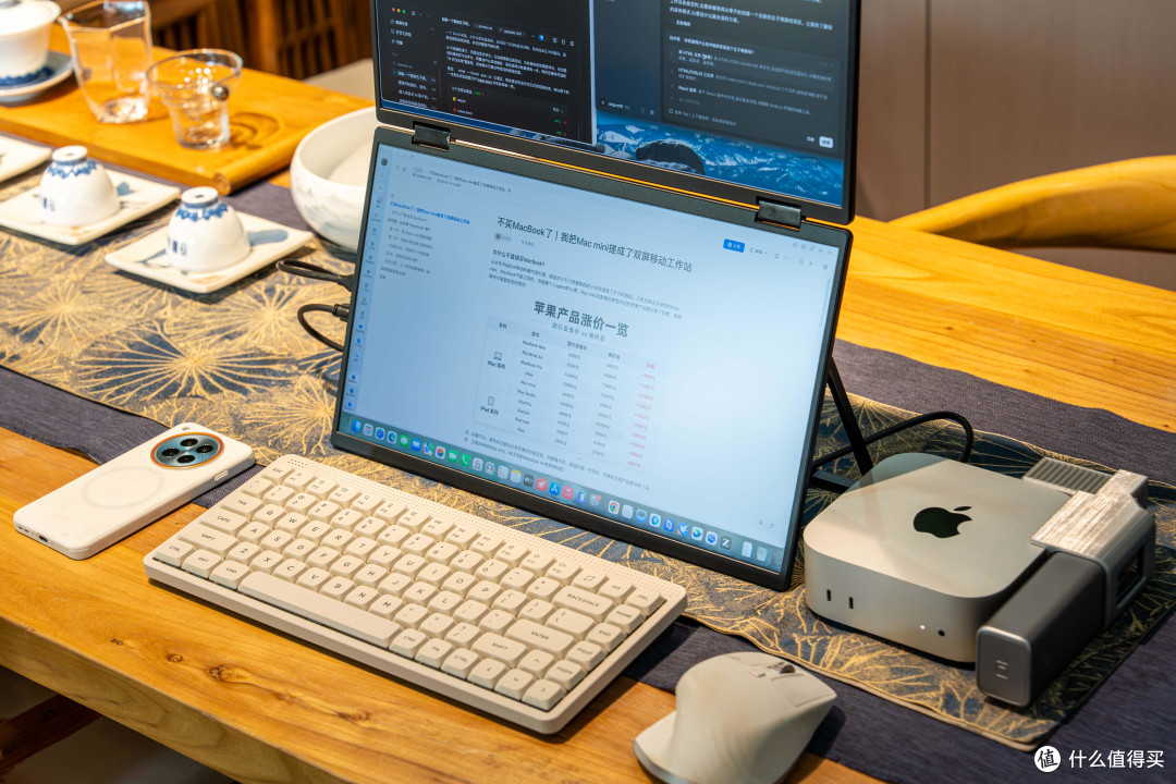 不买MacBook了|我把Mac mini搓成了双屏移动工作站