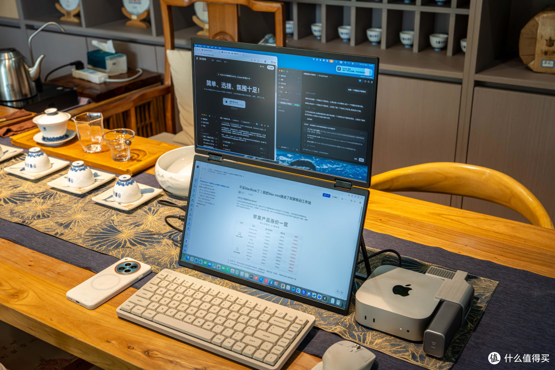 不买MacBook了|我把Mac mini搓成了双屏移动工作站