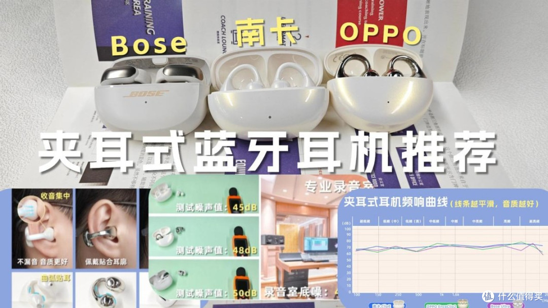 夹耳式耳机哪个牌子好?南卡、OPPO、Bose夹耳式蓝牙耳机推荐