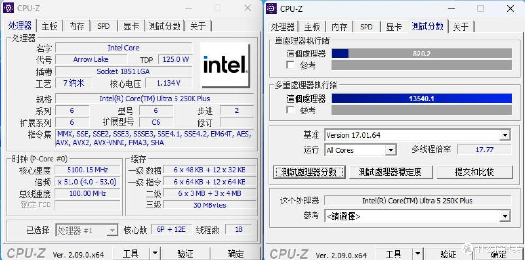 全能中端神U:英特尔酷睿Ultra 5 250K Plus搭配微星Z890评测