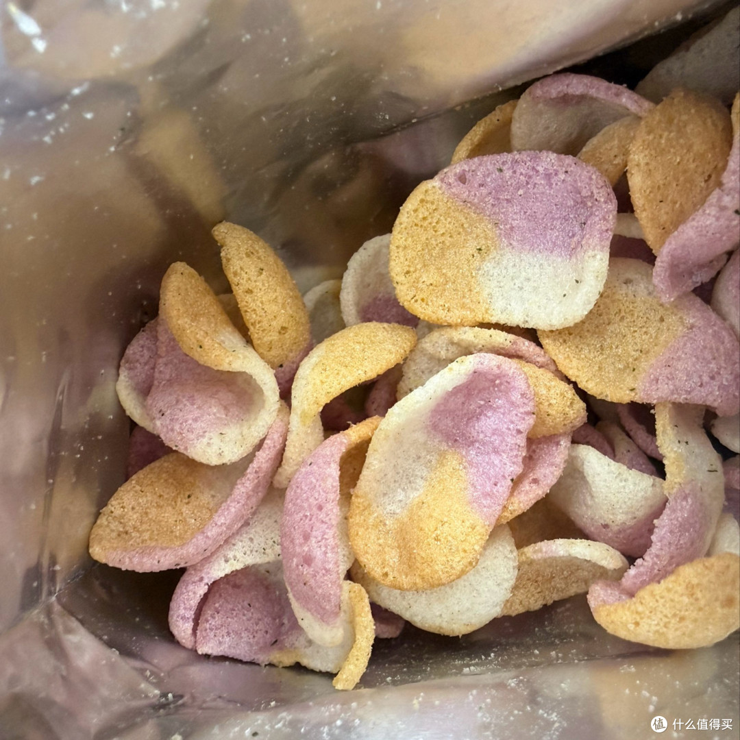 被“三色”颜值骗了?沃尔玛这款新品虾片,我替你们尝了!