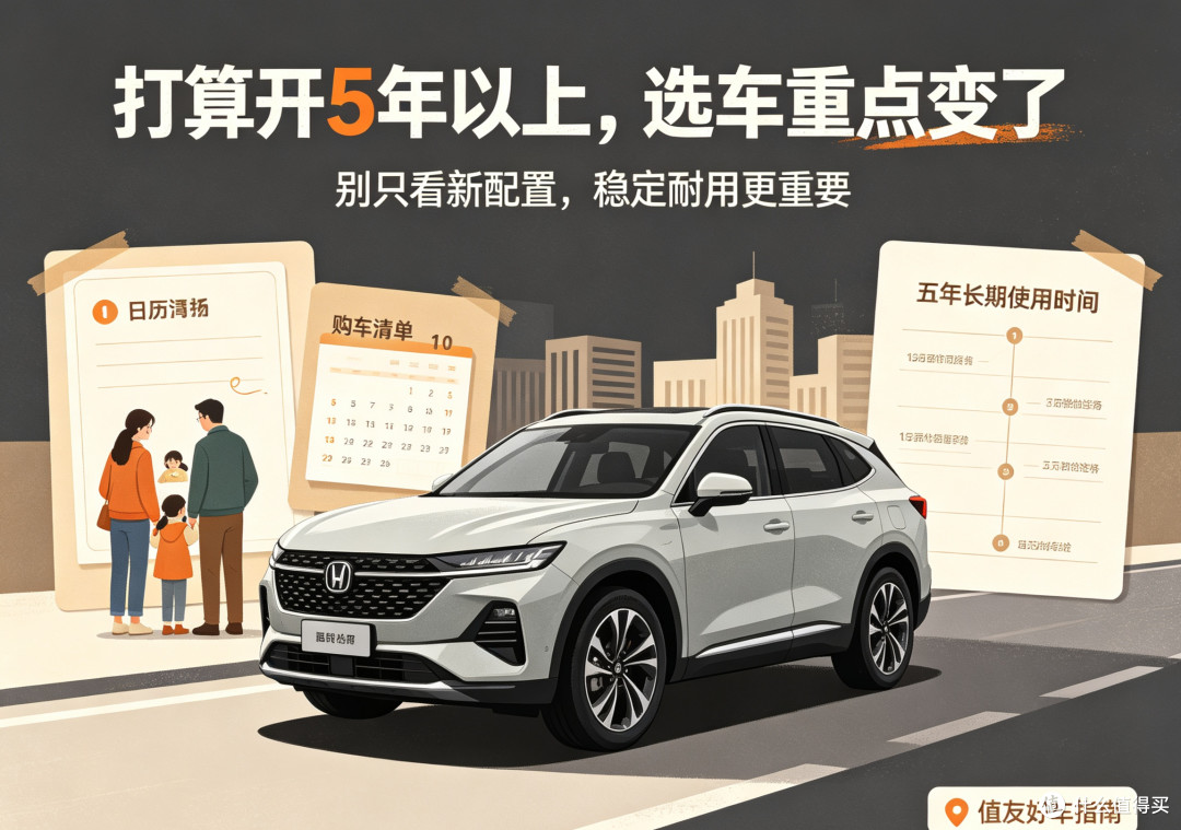 打算开5年以上，家用车选购重点看什么？