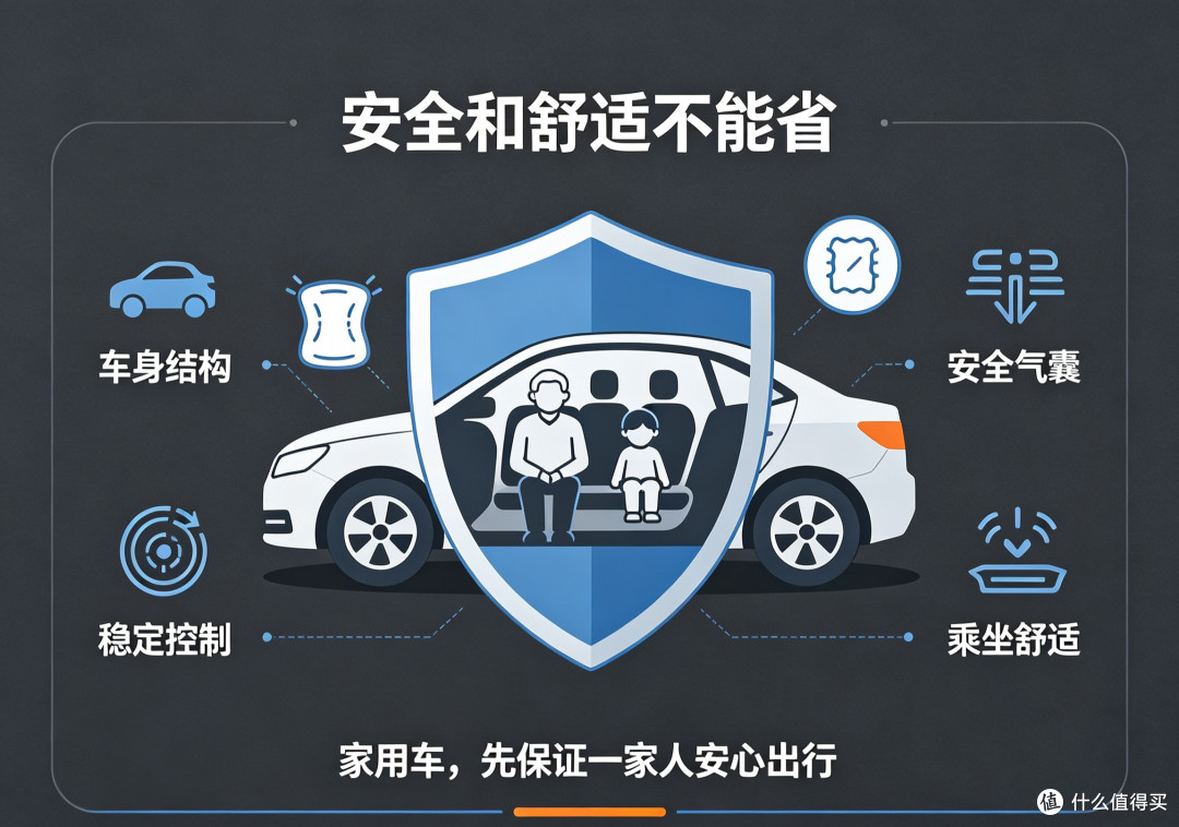 打算开5年以上，家用车选购重点看什么？