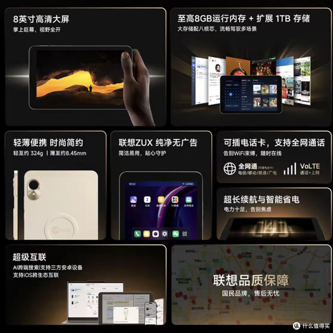 百元级4G小平板!联想来酷平板Mini实测,国补后仅679元香不香?