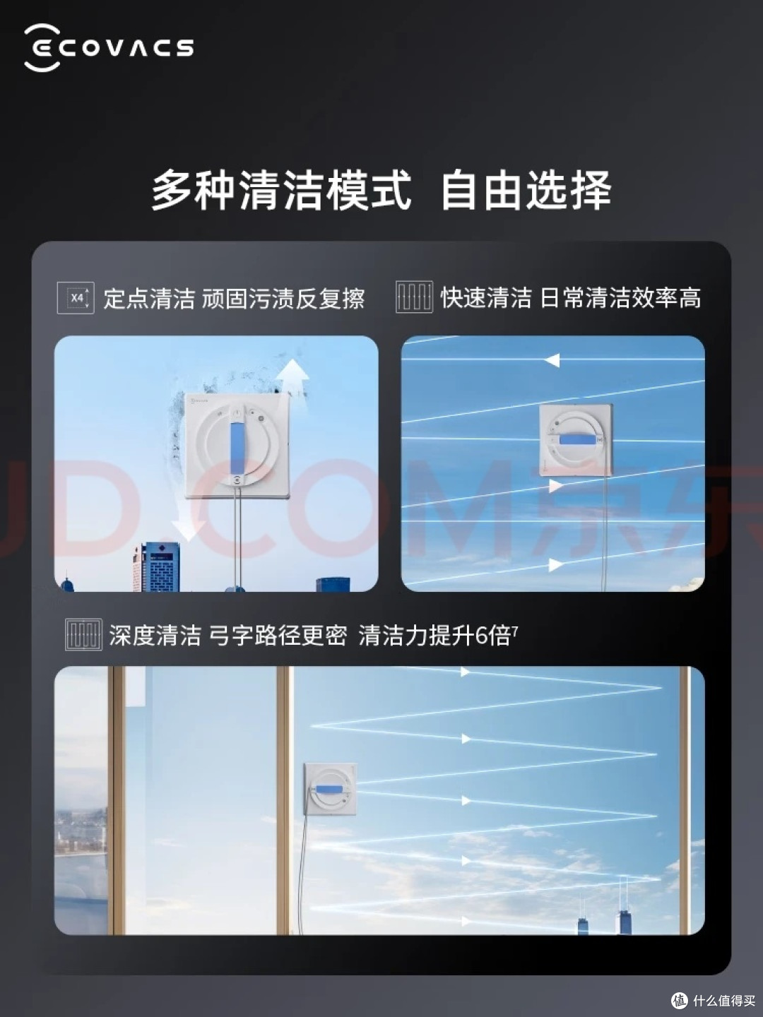 高层落地窗清洁自由，靠科沃斯W1S擦窗机器人实现了