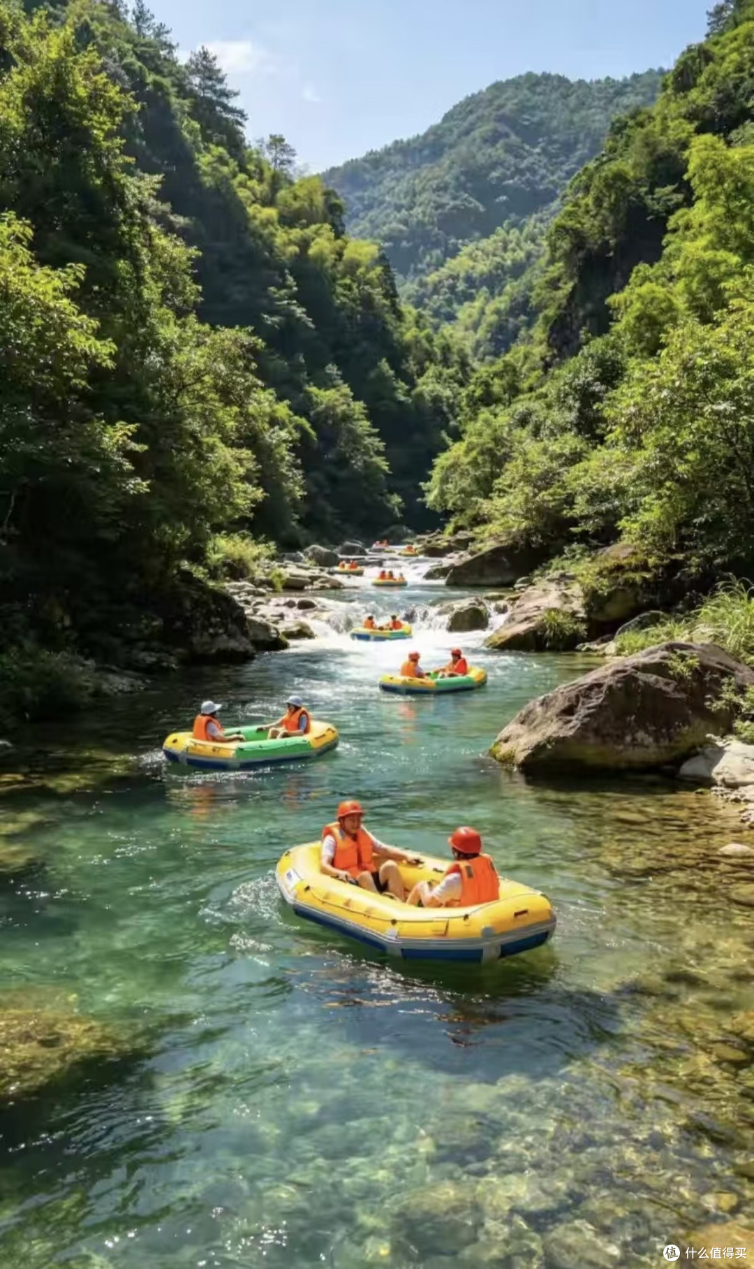 天水涧漂流,夏日沉浸式湿身清凉
