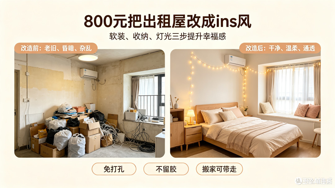 第二篇：毕业租房好物清单！分预算改造方案，不花大钱住出高级感