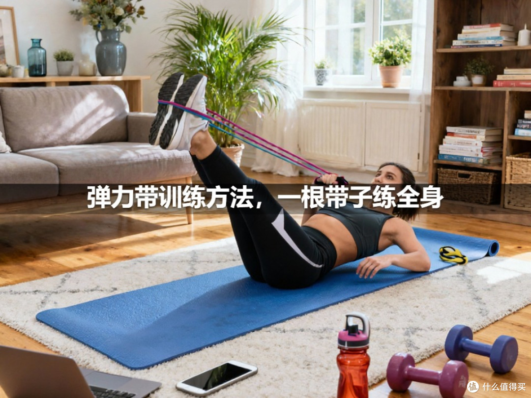 弹力带训练方法,一根带子练全身