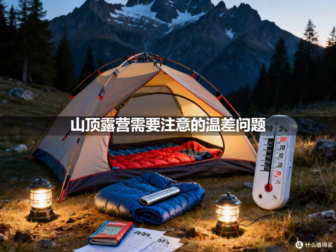 山顶露营需要注意的温差问题