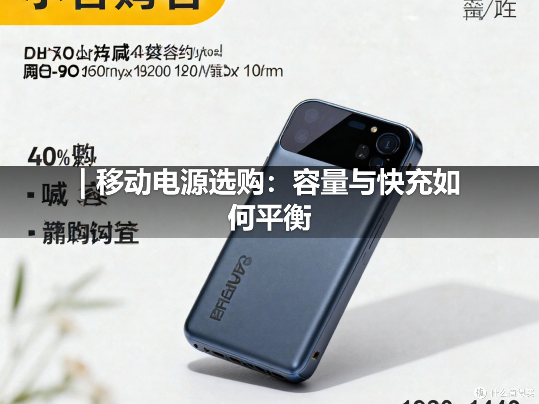 | 移动电源选购:容量与快充如何平衡