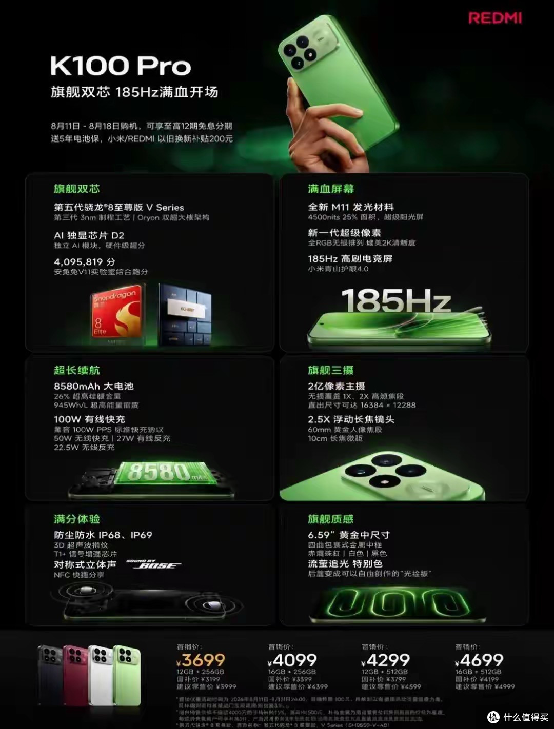K90 Pro Max还值得买?红米K100 Pro系列参数全面对比