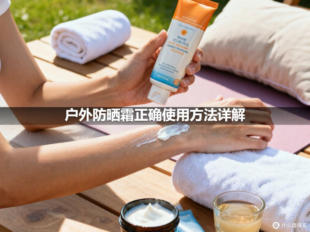 户外防晒霜正确使用方法详解