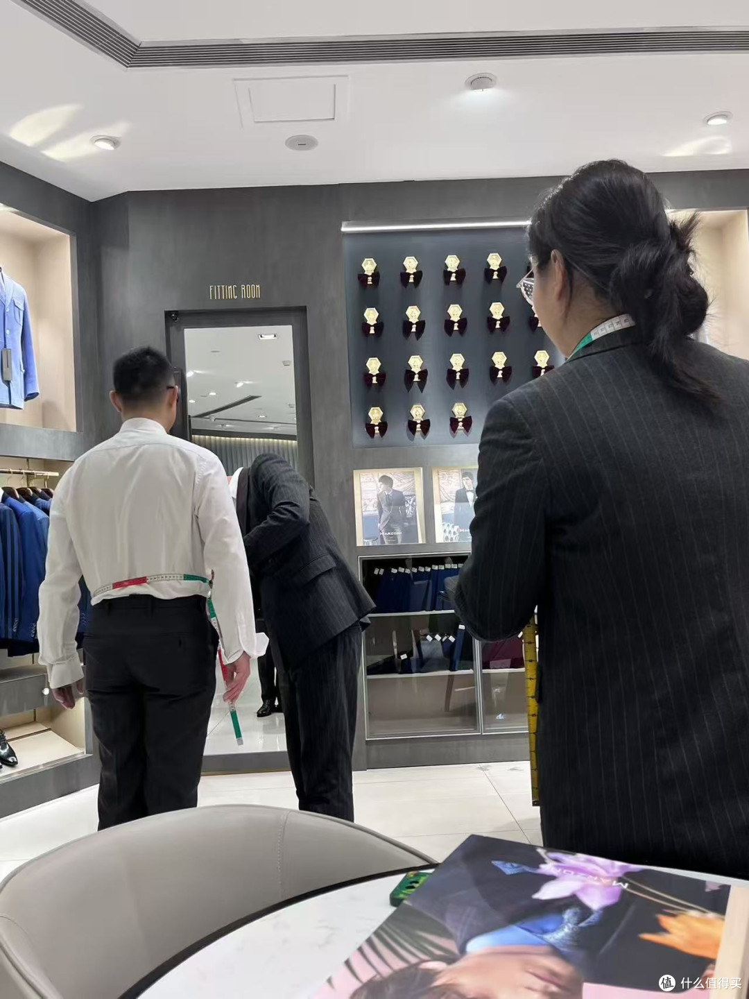 做了一套高端麻衬西服，定制体验成功！