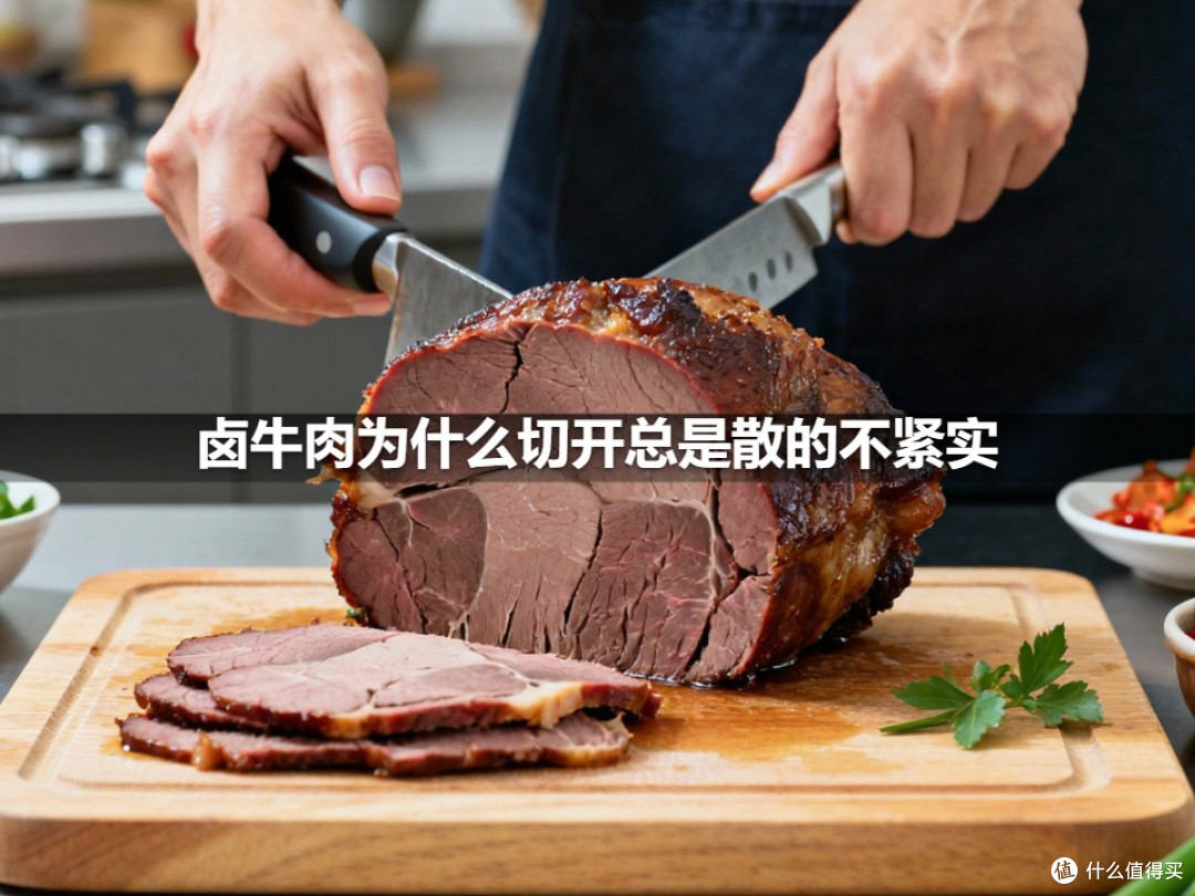 卤牛肉为什么切开总是散的不紧实