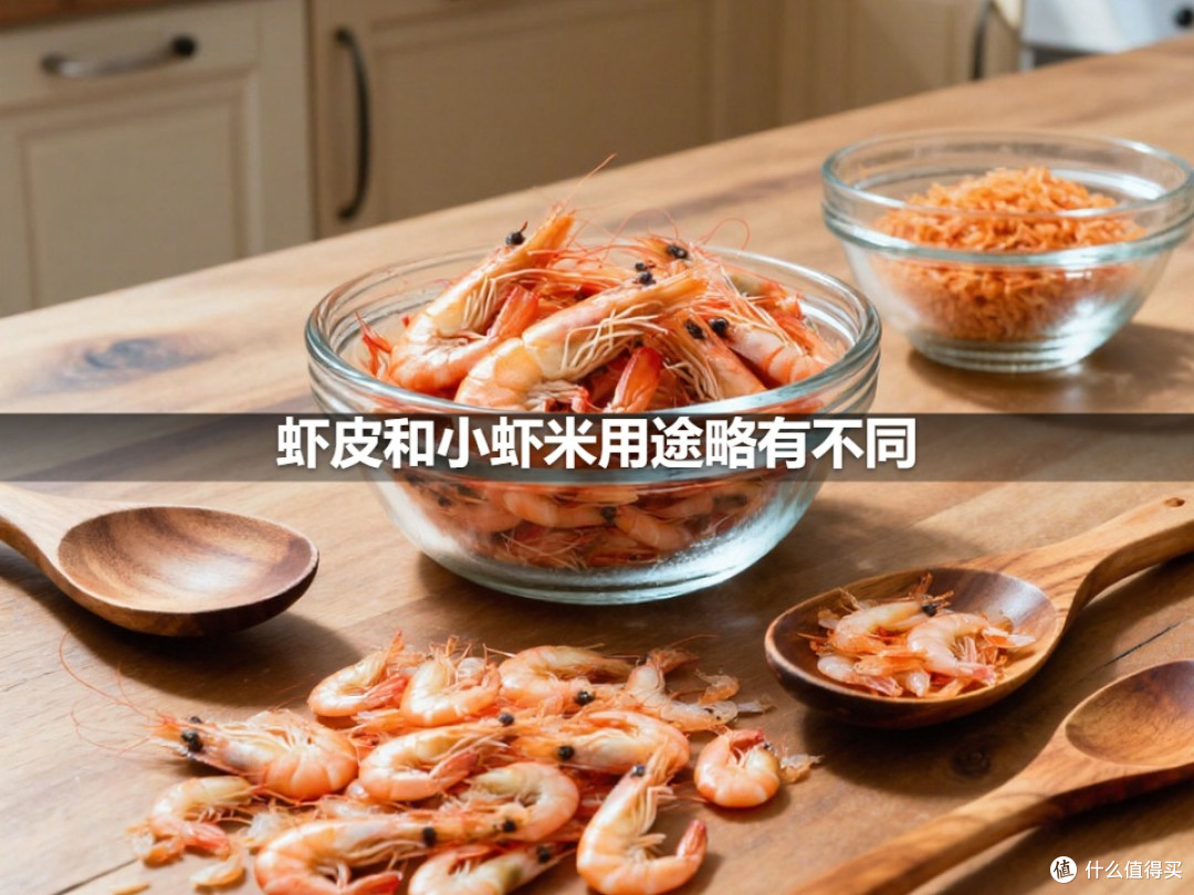 虾皮和小虾米用途略有不同