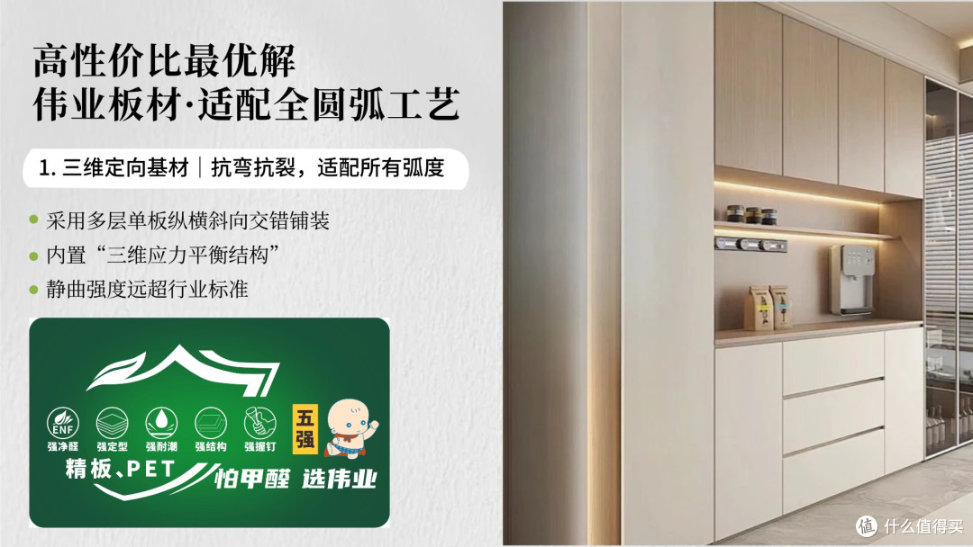 做圆弧柜、圆角收口工艺,什么高性价比板材品牌不容易崩边开裂