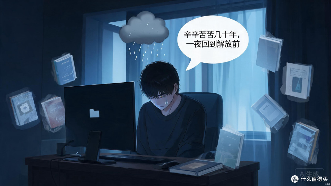 从满心欢喜到数据蒸发,再到彻底释然
一个电子书管理新手的血泪史