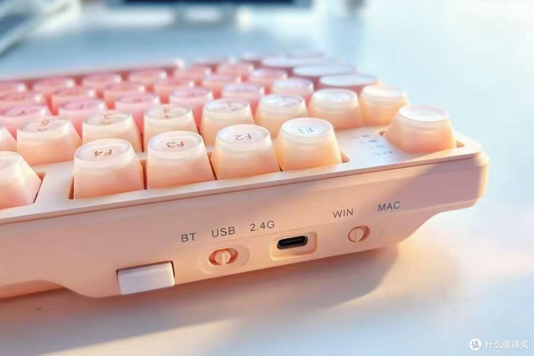 温柔桌搭神器|BOW-G98粉底液三模机械键盘,麻将音码字党狂喜!