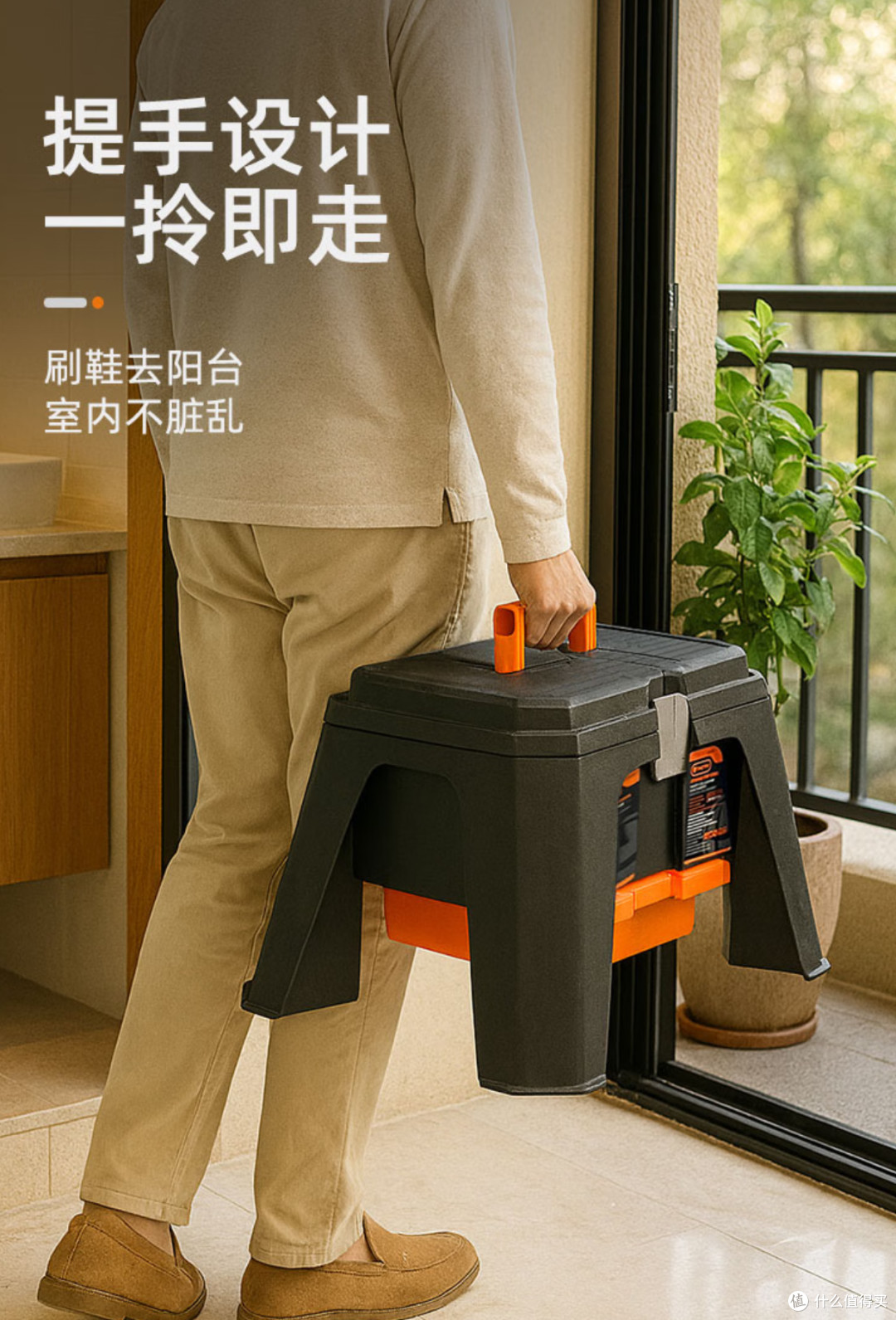 工具杂乱无处放、维修久蹲腰腿酸?拓为凳箱一体轻松化解