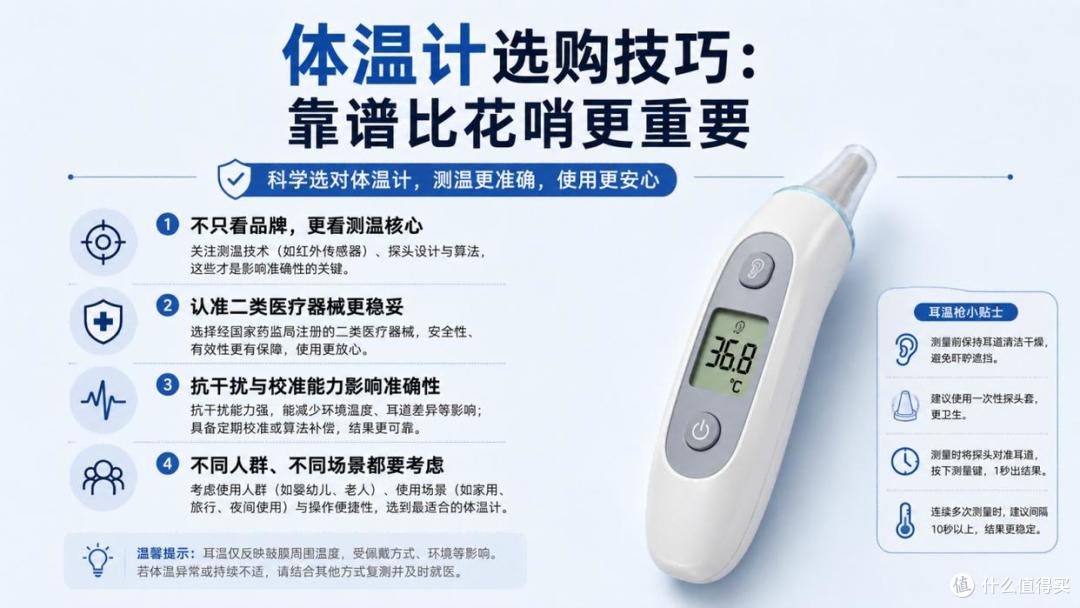 町石体温计和博朗耳温枪对比：婴儿体温计怎么选实测攻略
