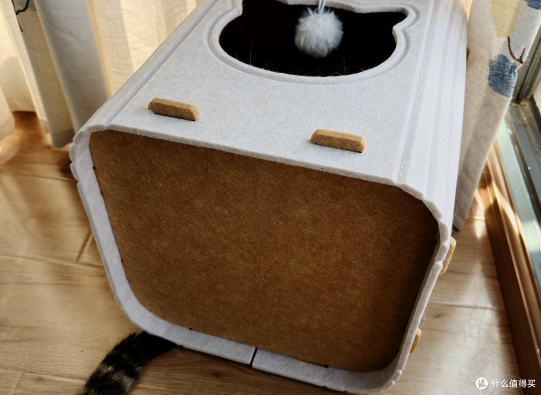 值得买定制猫窝！我家胖胖：本值友喵很满意！