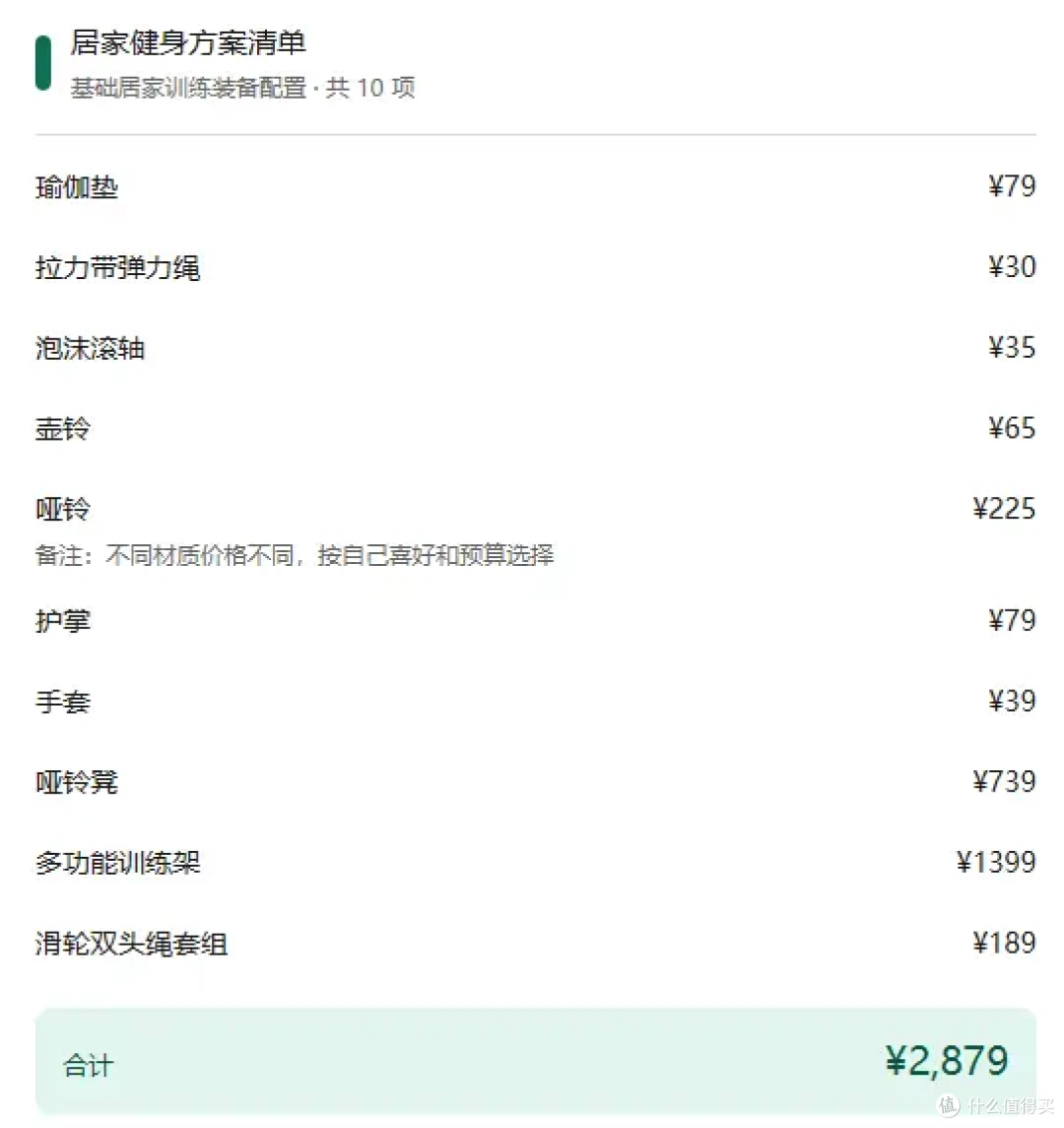 3 K预算健身|健身房办卡 vs 居家器械选购,练两年才懂的真相