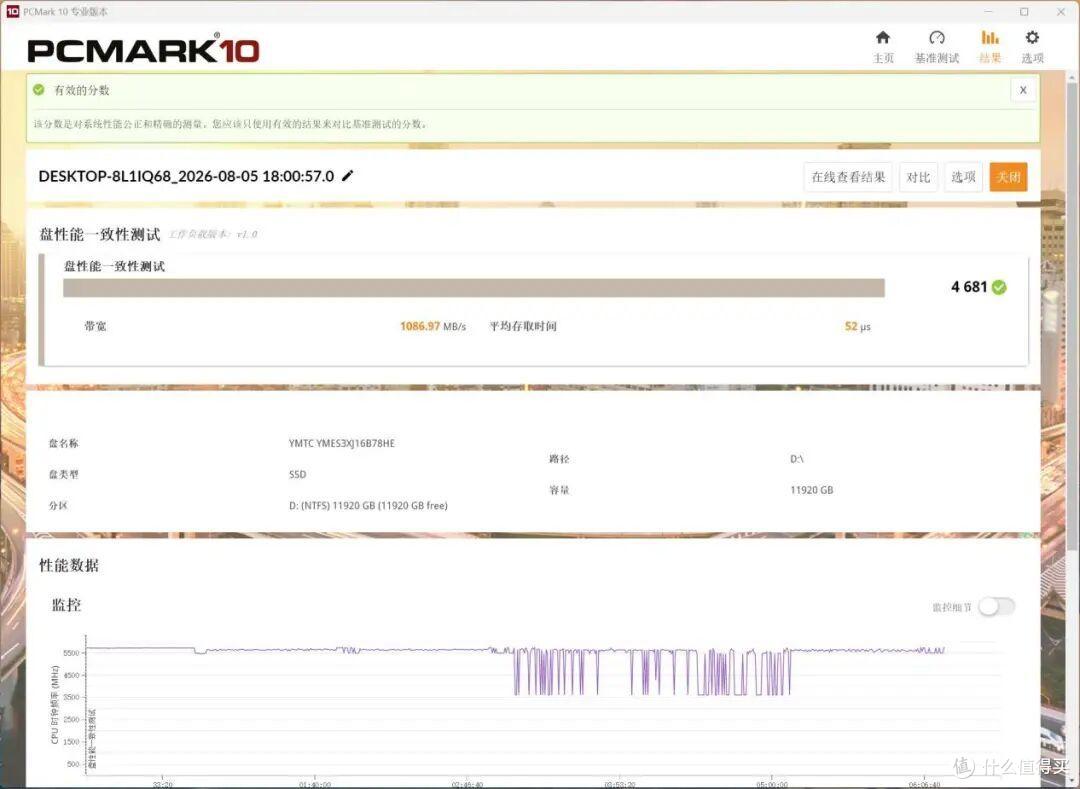 长江存储PE511固态硬盘首测：PCIe5.0硬实力，保证数据安全、稳定