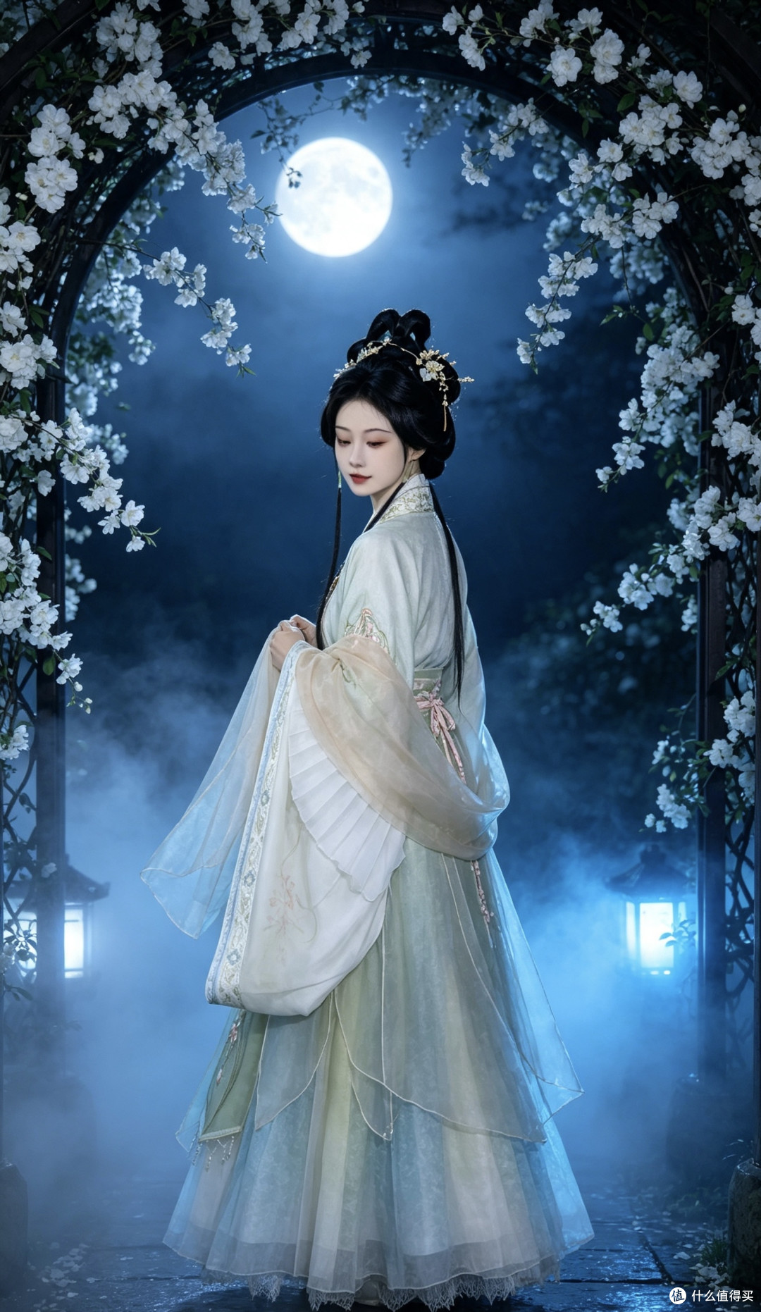 月下仙踪|一袭汉服,闯入星河秘境