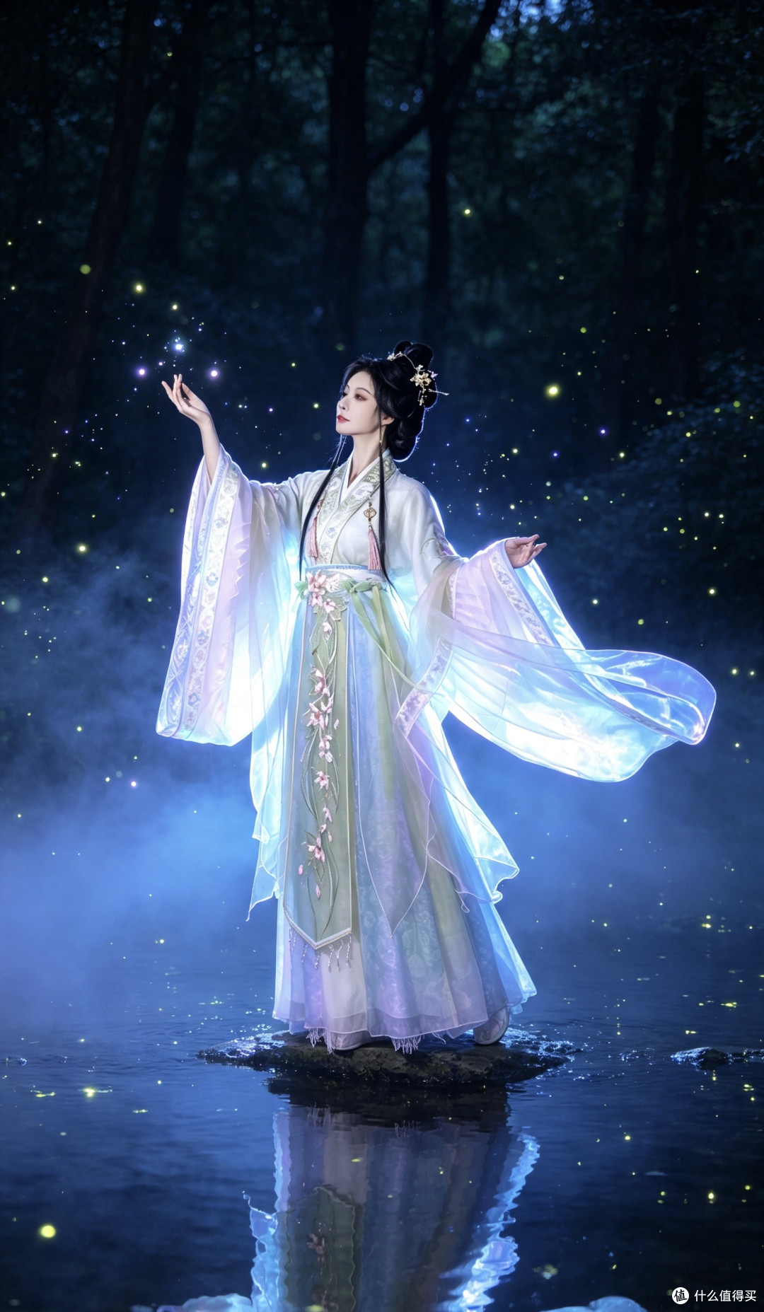 月下仙踪|一袭汉服,闯入星河秘境