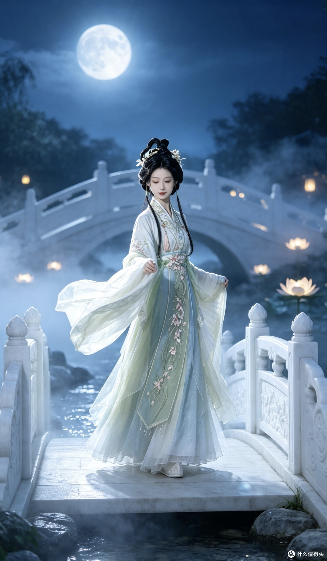 月下仙踪|一袭汉服,闯入星河秘境