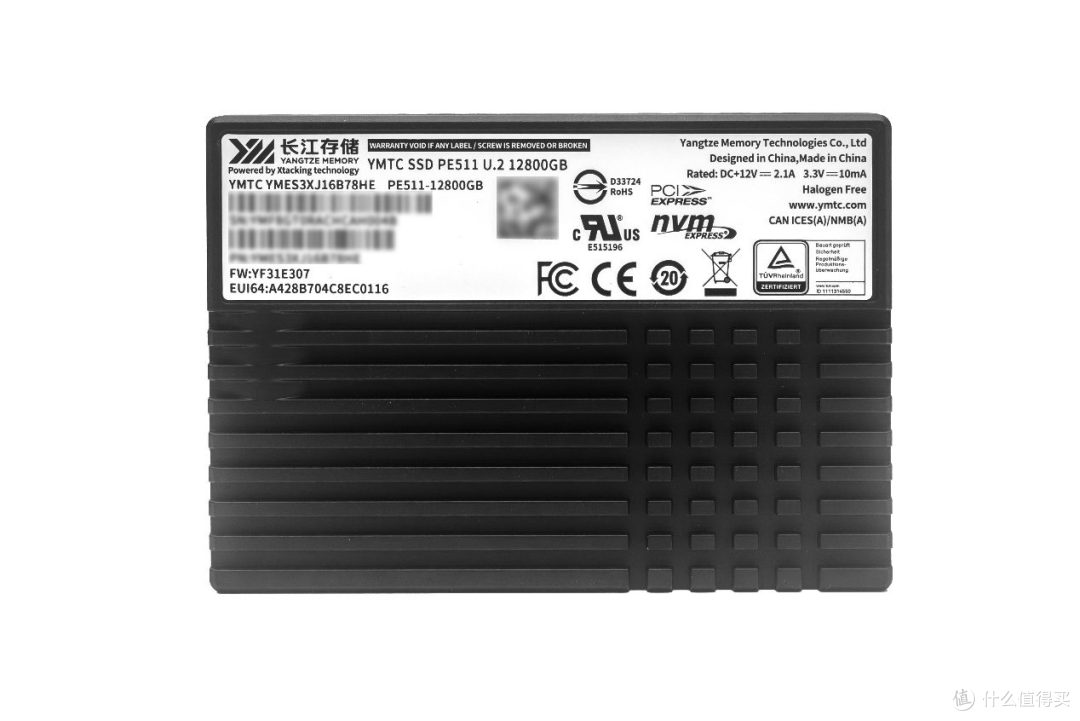 先进存力基石 长江存储PE511 12.8TB企业级SSD评测