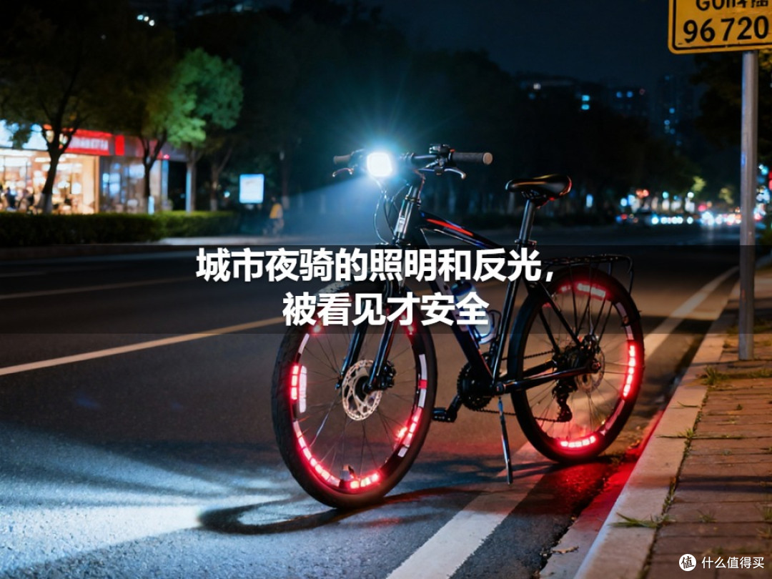 城市夜骑的照明和反光,被看见才安全