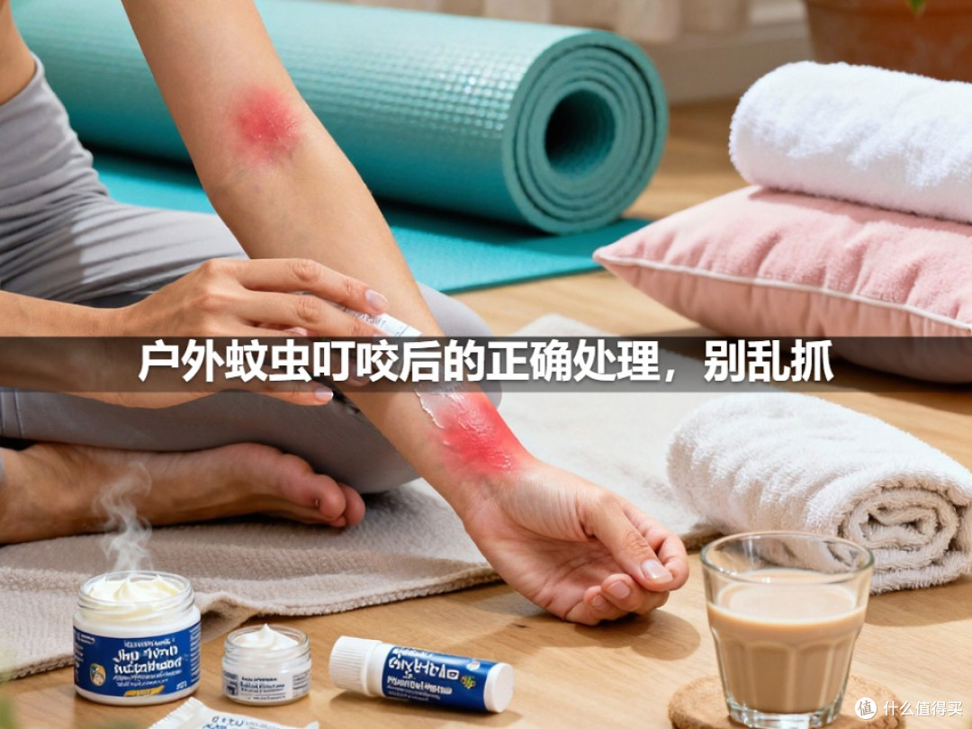 户外蚊虫叮咬后的正确处理，别乱抓