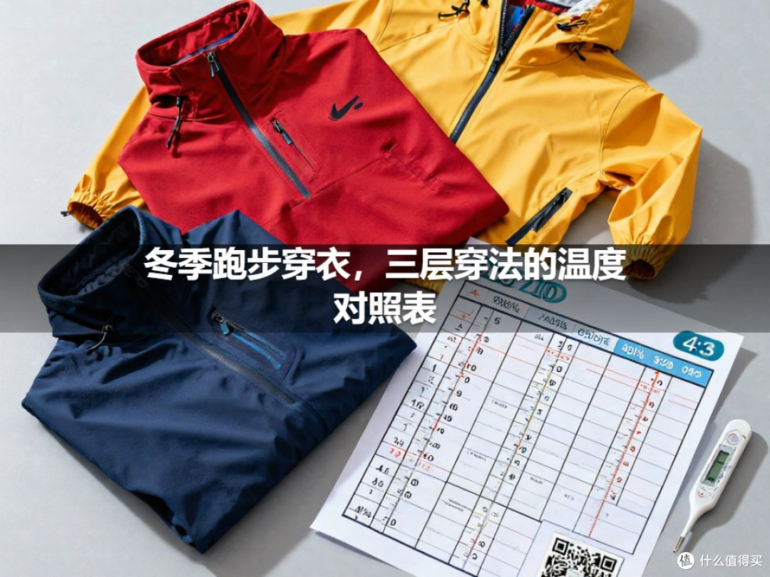 冬季跑步穿衣,三层穿法的温度对照表