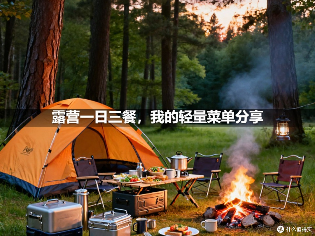 露营一日三餐,我的轻量菜单分享