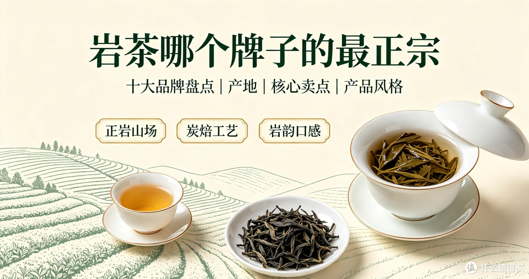 从产地/核心卖点到产品风格,岩茶正宗品牌一次看明白