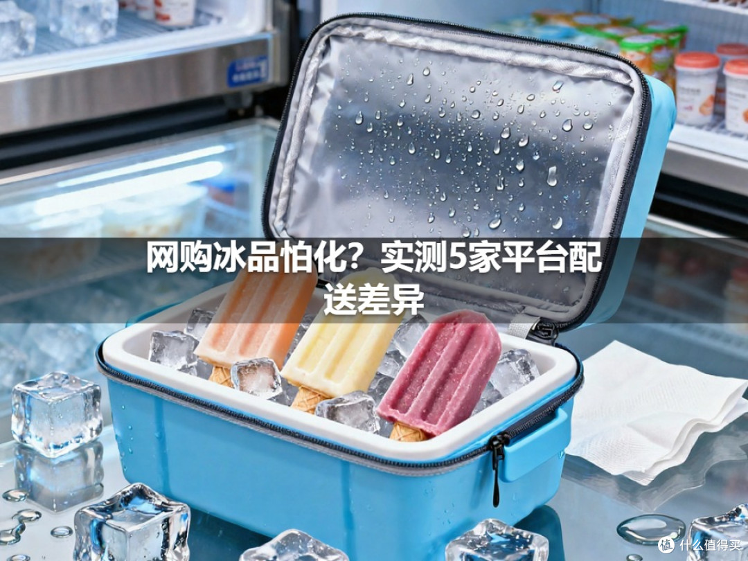 网购冰品怕化?实测5家平台配送差异
