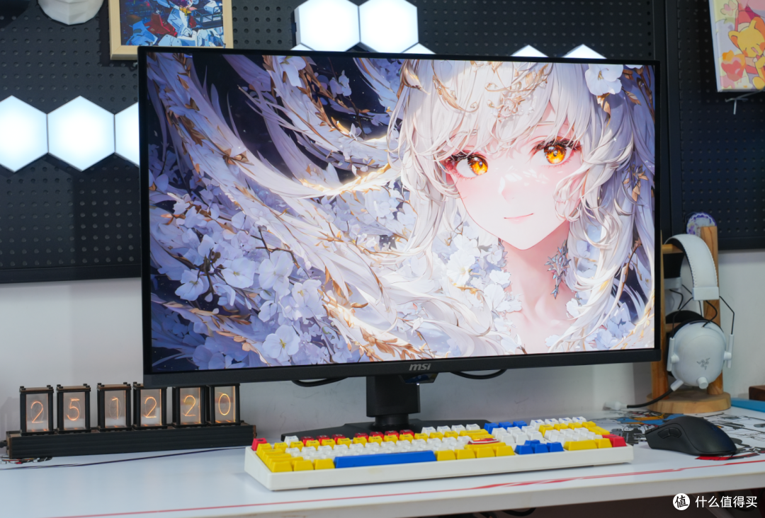 今年最稳的4K OLED显示器?微星MPG 322UR QD-OLED X24流光实测