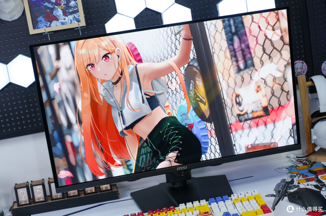 今年最稳的4K OLED显示器?微星MPG 322UR QD-OLED X24流光实测