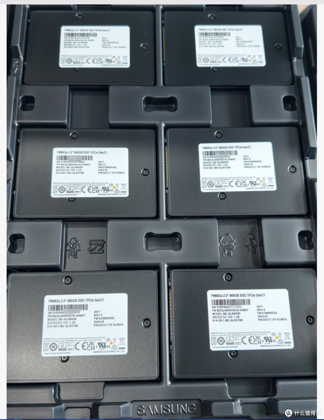 《三星企业级SSD PM983a 960GB 2.5寸盘上手实测》