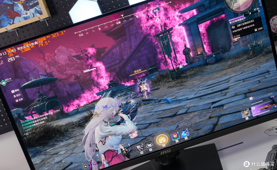 今年最稳的4K OLED显示器?微星MPG 322UR QD-OLED X24流光实测