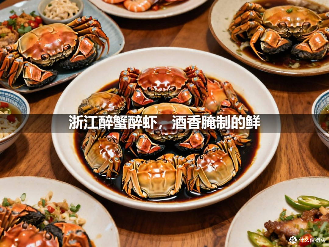 浙江醉蟹醉虾,酒香腌制的鲜