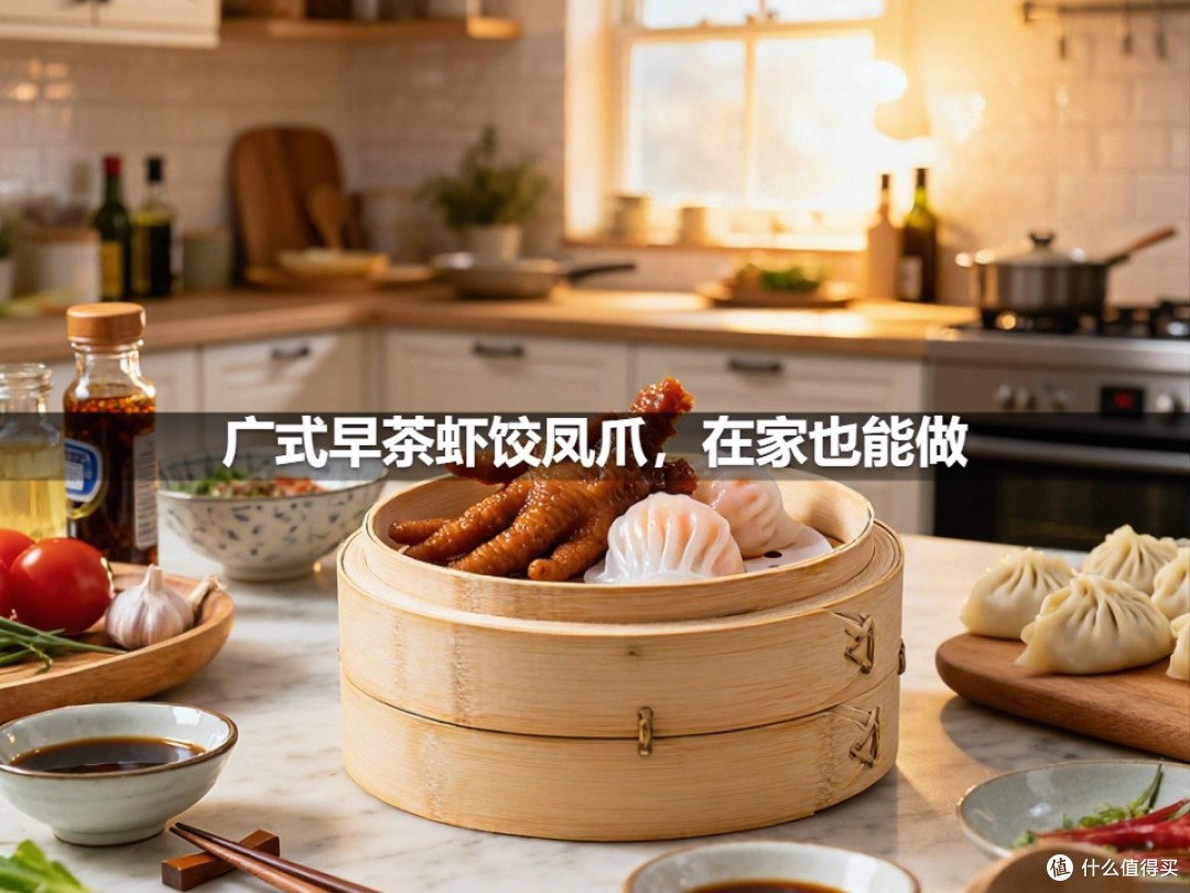 广式早茶虾饺凤爪,在家也能做