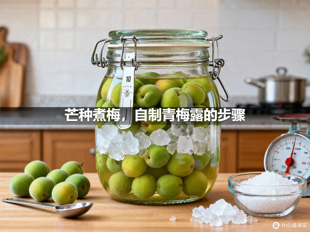 芒种煮梅,自制青梅露的步骤