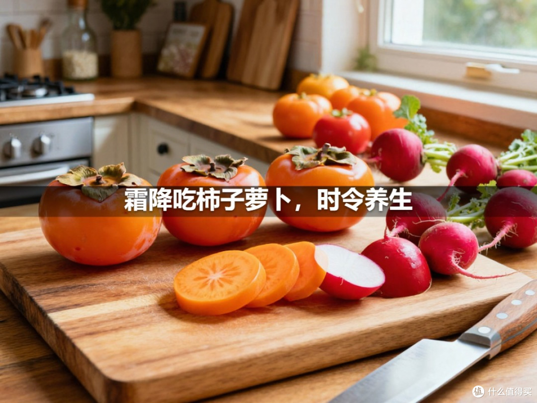 霜降吃柿子萝卜,时令养生