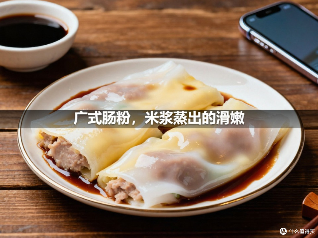 广式肠粉,米浆蒸出的滑嫩