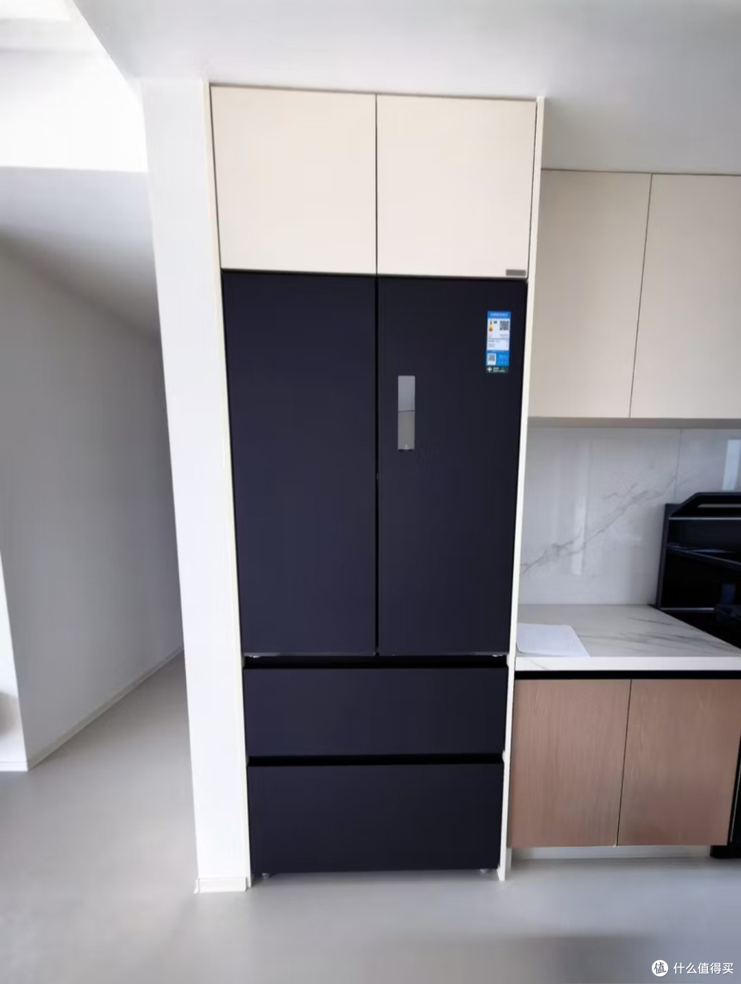 家装嵌入式冰箱实测｜美的机皇2.0（M60‑550）海贝黛523L使用分享